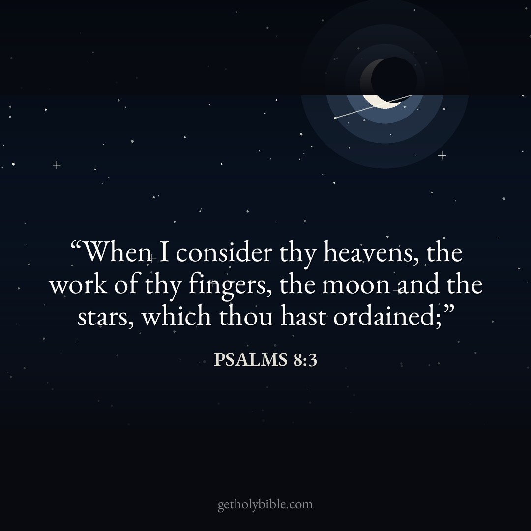 Verse of the Day — Psalms 8:3