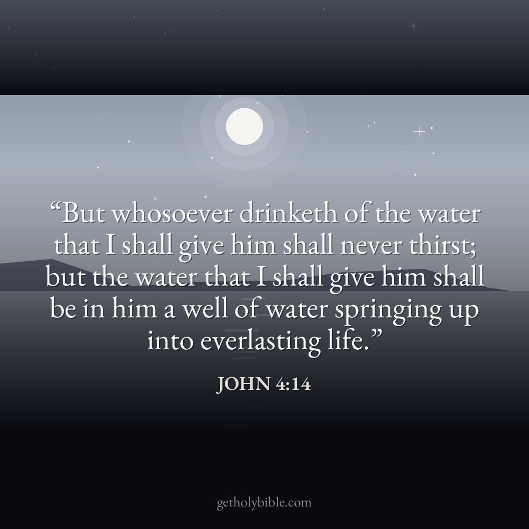 Verse of the Day — John 4:14