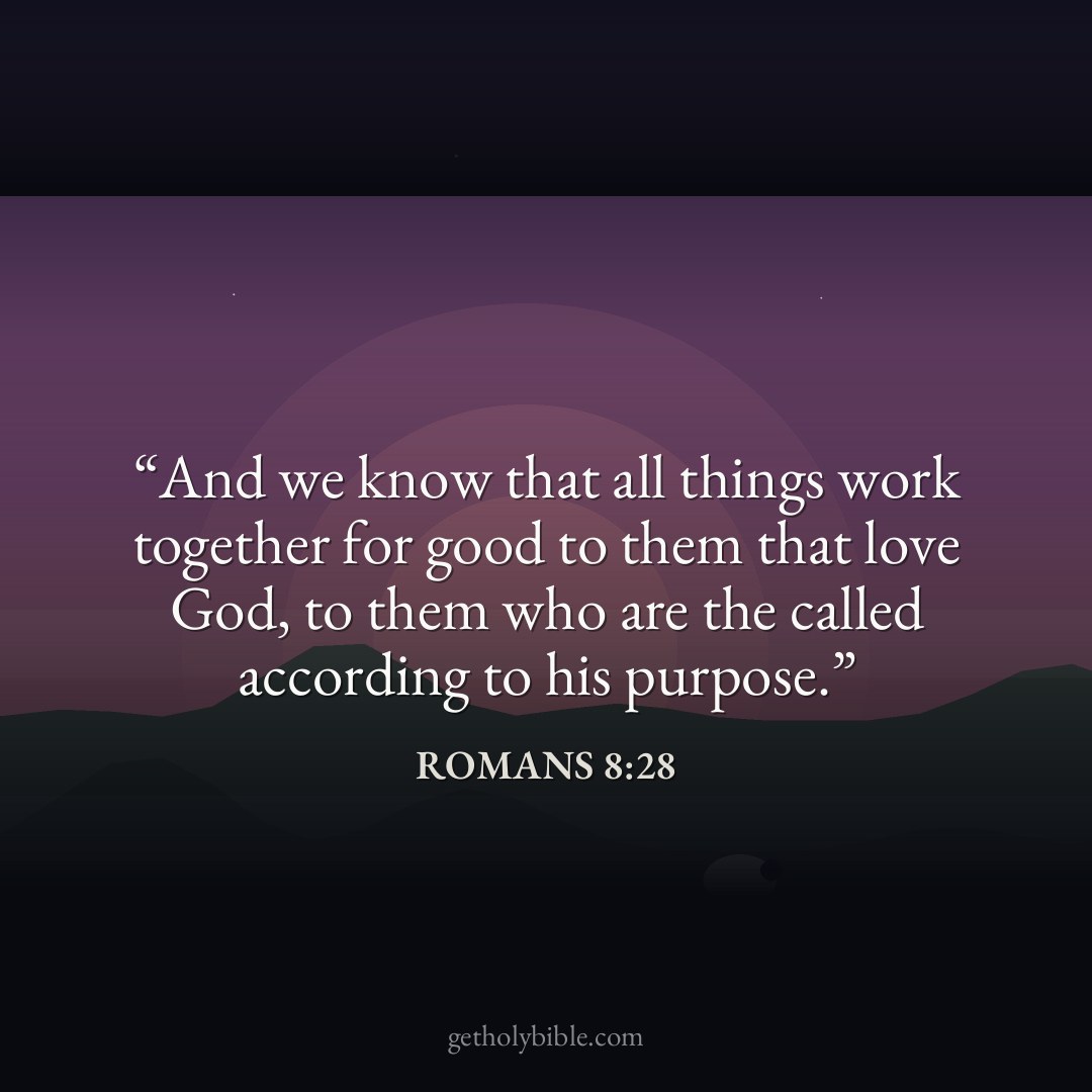 Verse of the Day — Romans 8:28