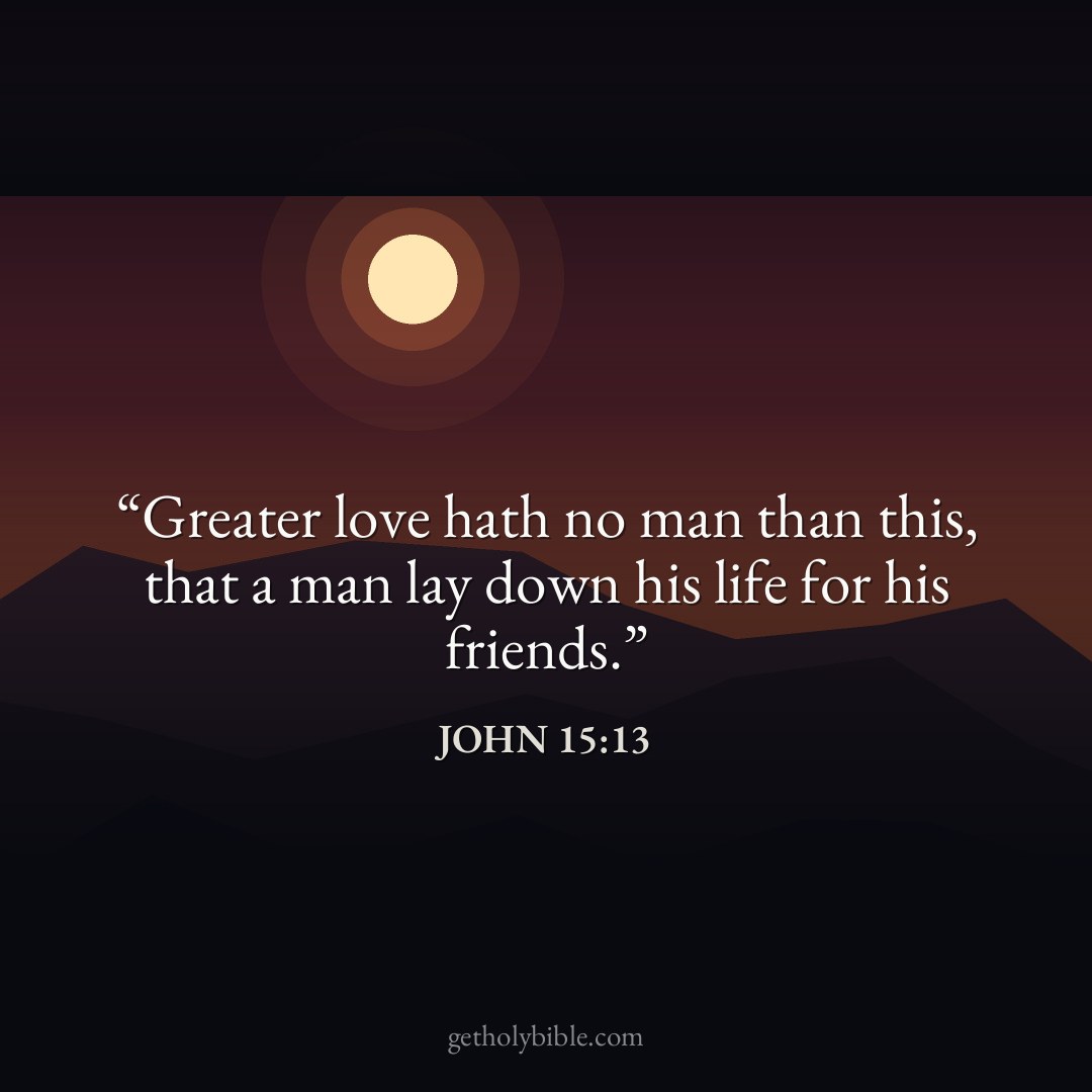 Verse of the Day — John 15:13