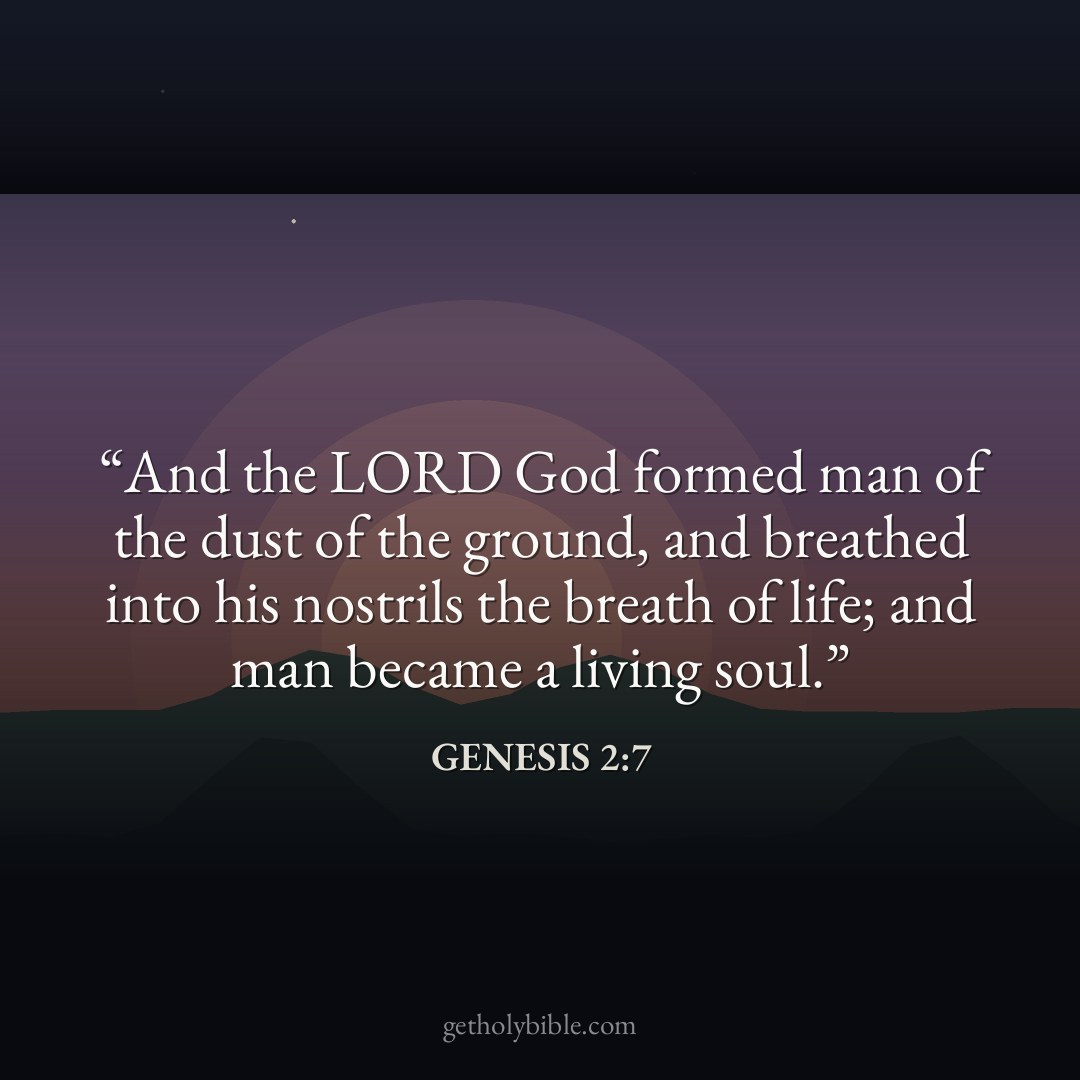 Verse of the Day — Genesis 2:7