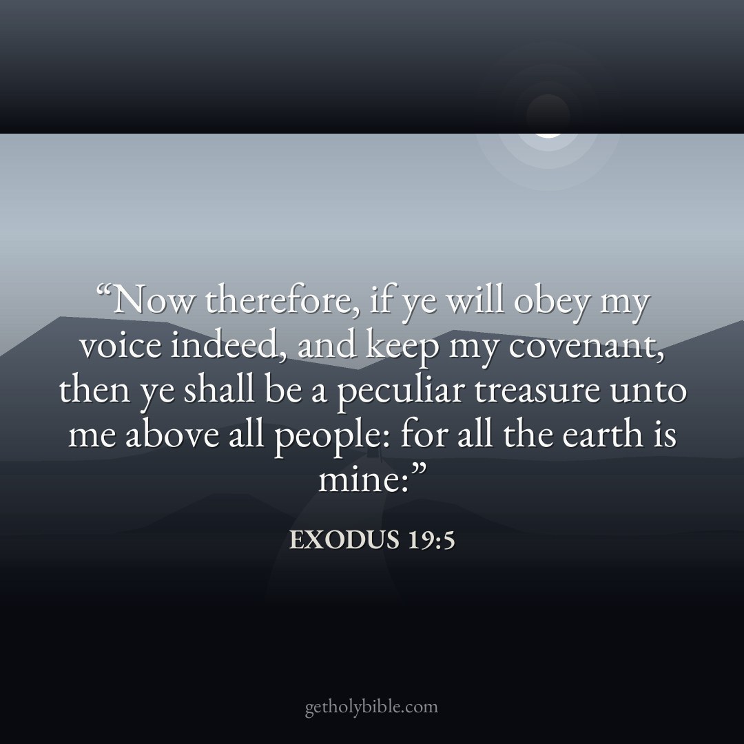 Verse of the Day — Exodus 19:5