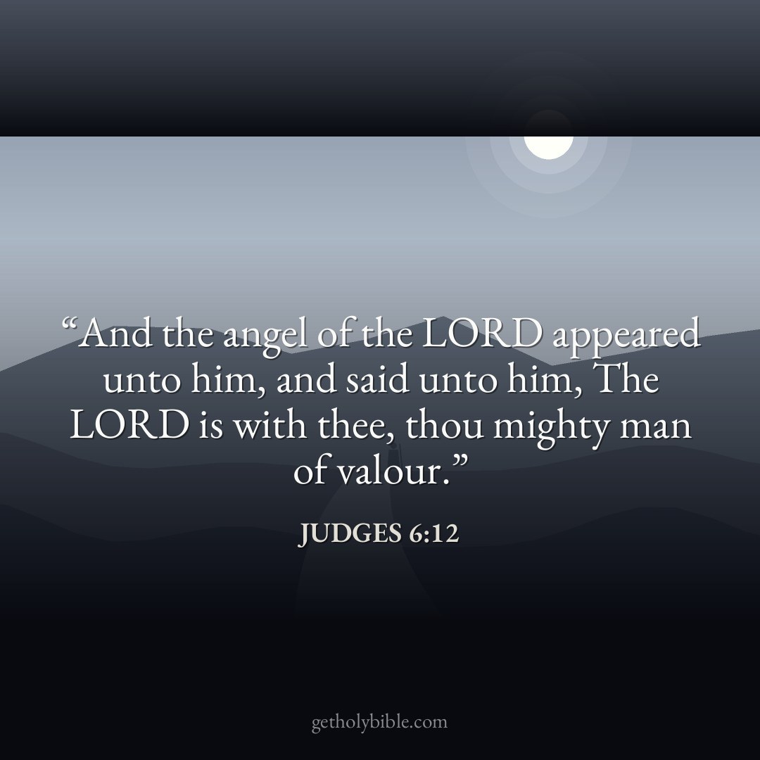 Verse of the Day — Judges 6:12