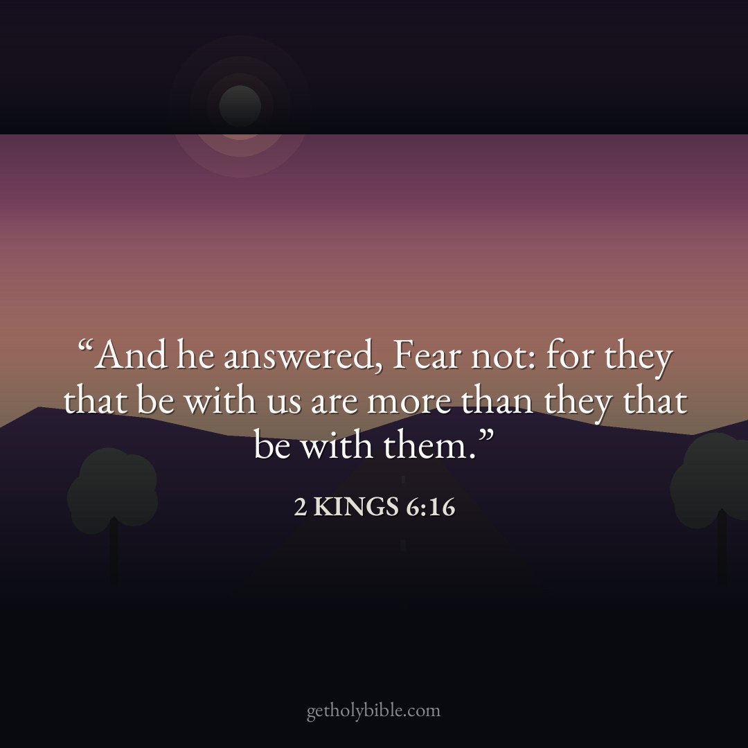 Verse of the Day — 2 Kings 6:16