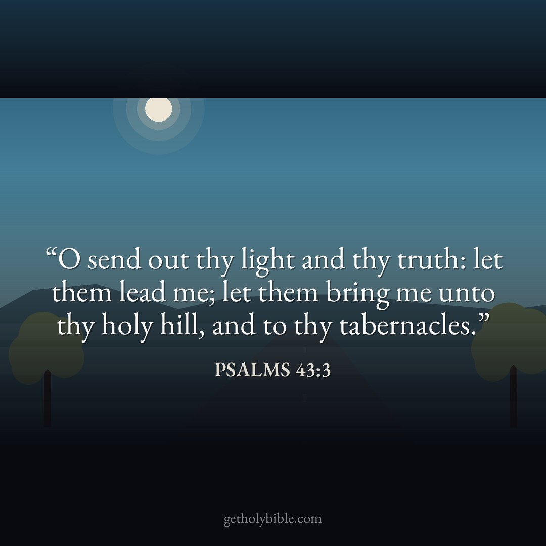 Verse of the Day — Psalms 43:3