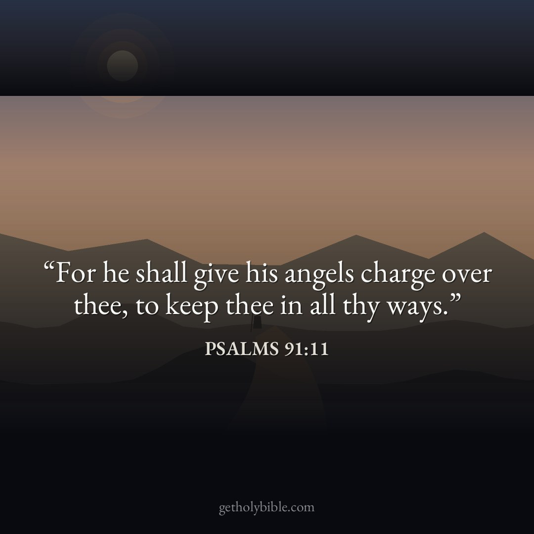 Verse of the Day — Psalms 91:11