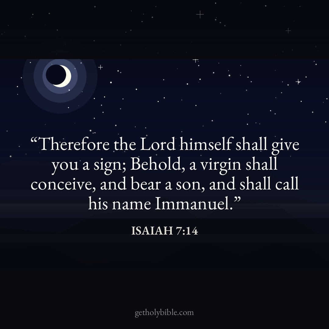 Verse of the Day — Isaiah 7:14