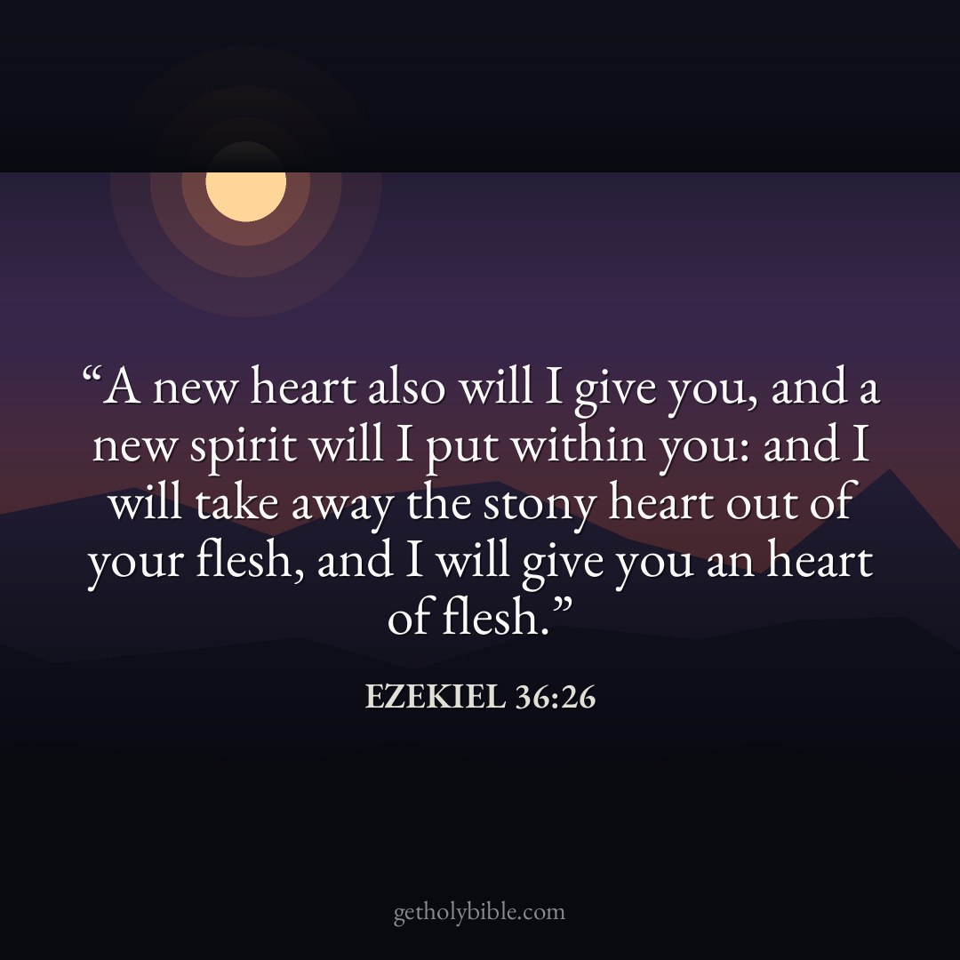 Verse of the Day — Ezekiel 36:26