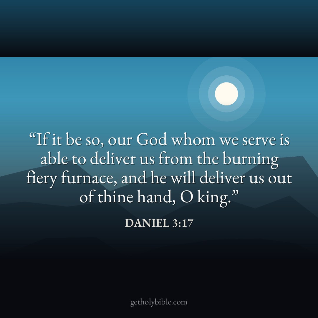 Verse of the Day — Daniel 3:17