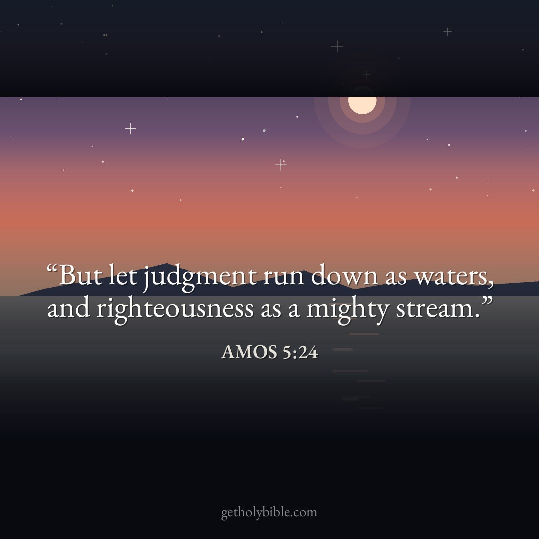 Verse of the Day — Amos 5:24