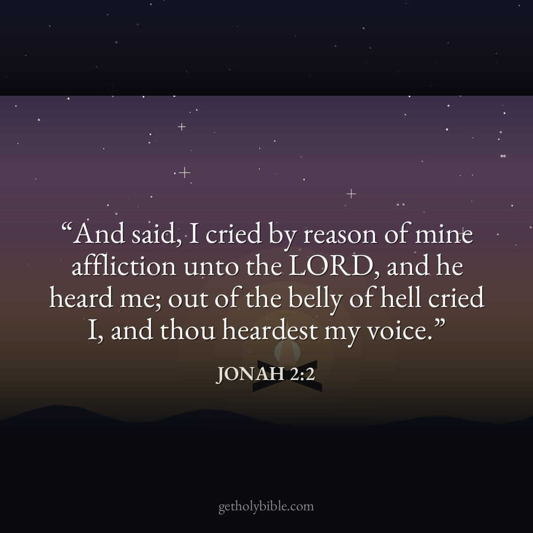Verse of the Day — Jonah 2:2