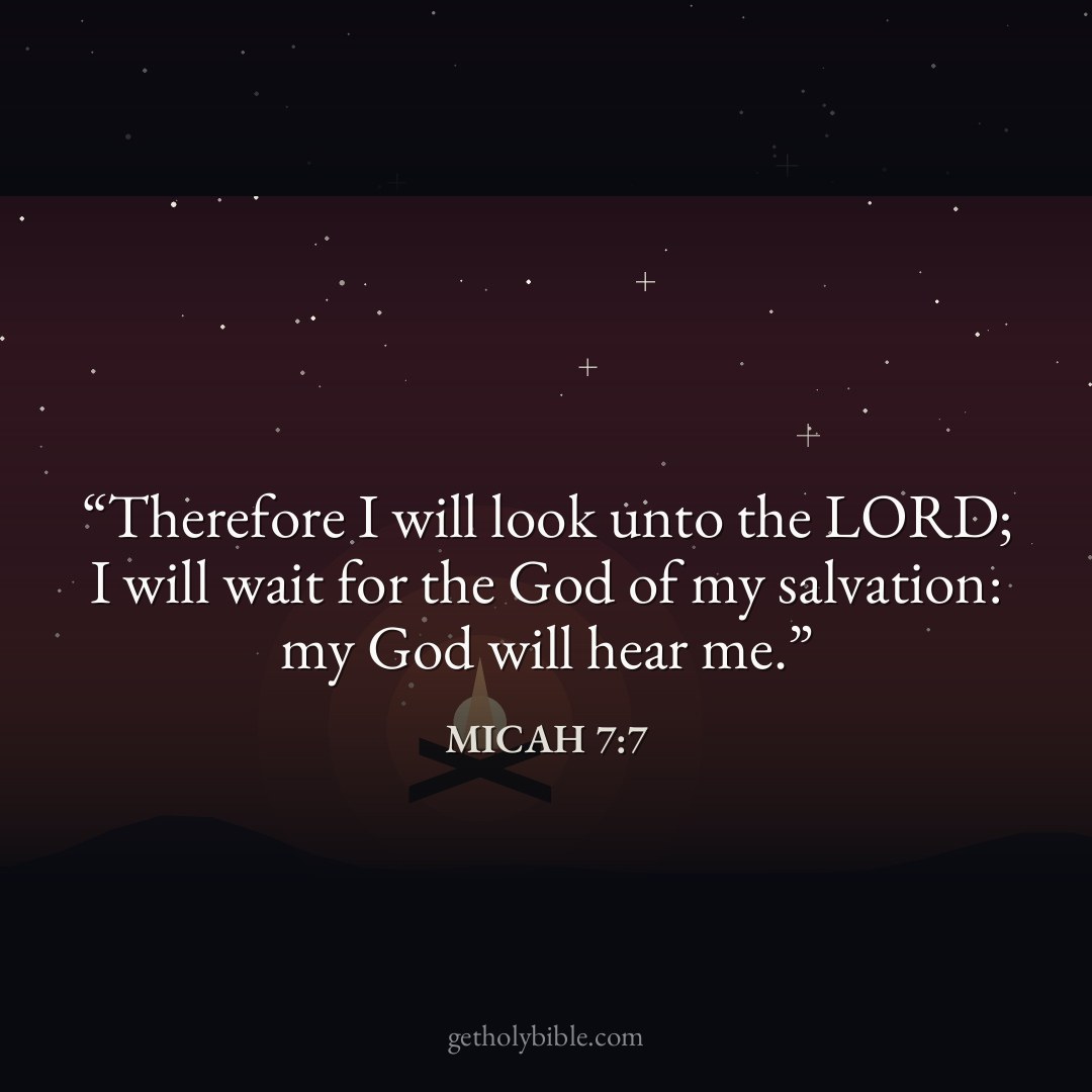 Verse of the Day — Micah 7:7