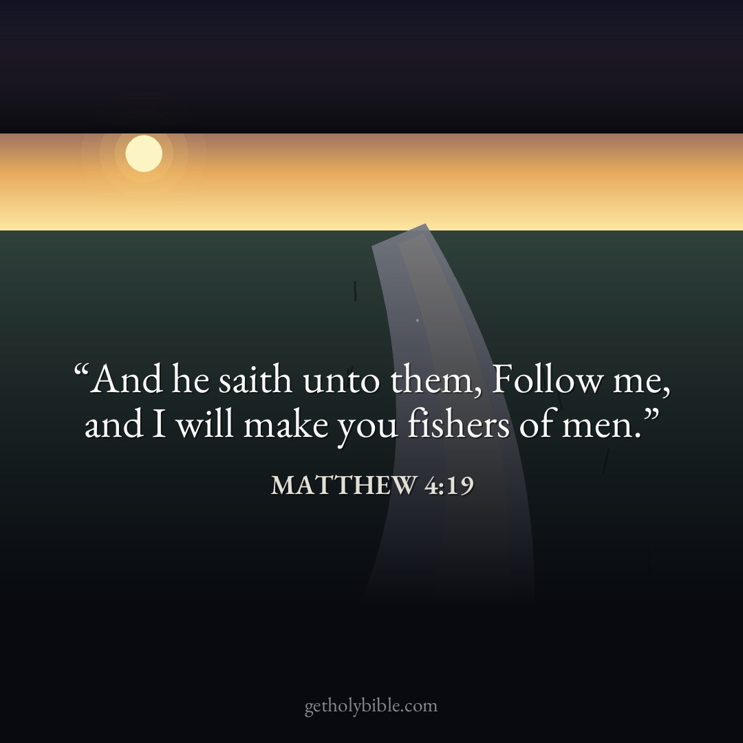 Verse of the Day — Matthew 4:19