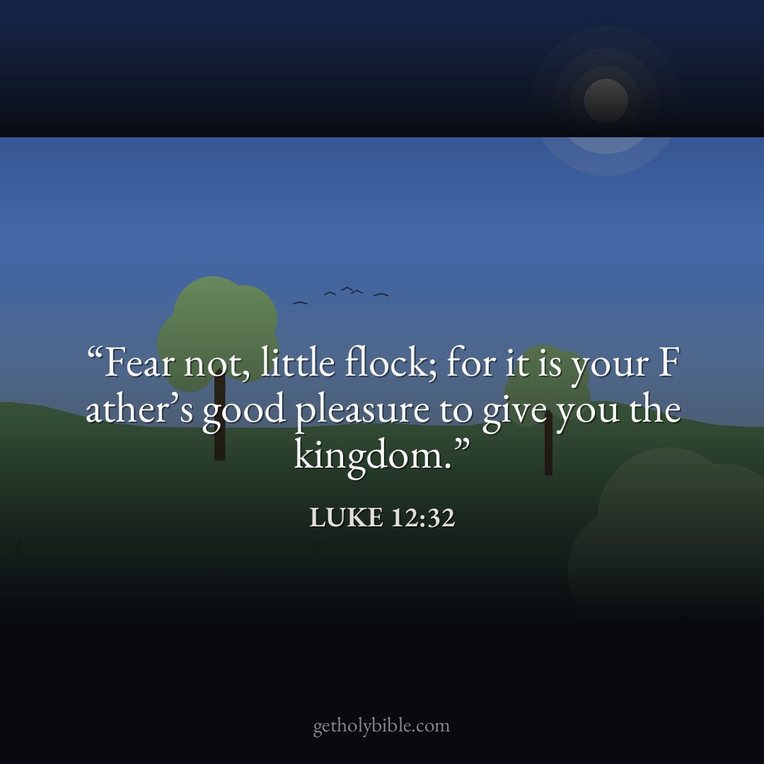 Verse of the Day — Luke 12:32
