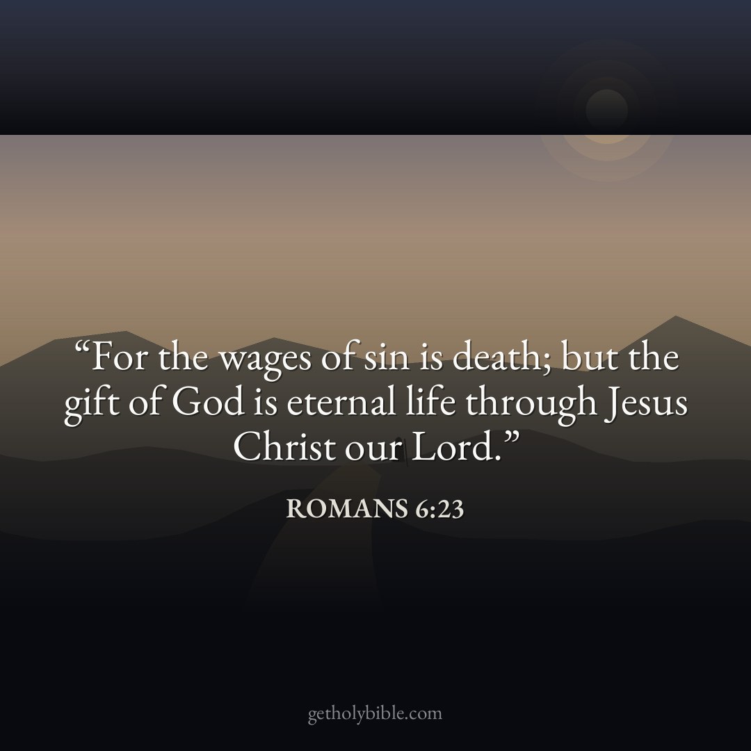 Verse of the Day — Romans 6:23