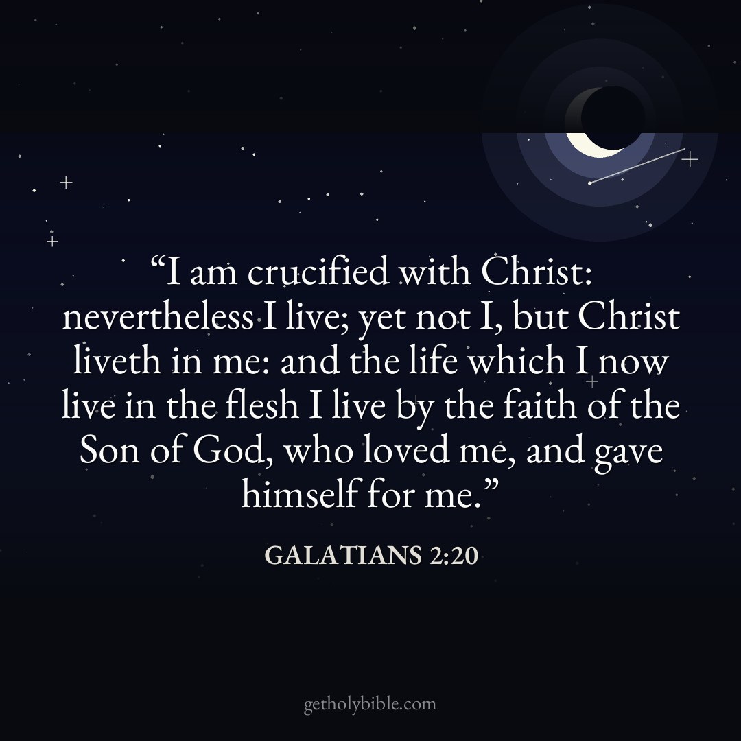 Verse of the Day — Galatians 2:20