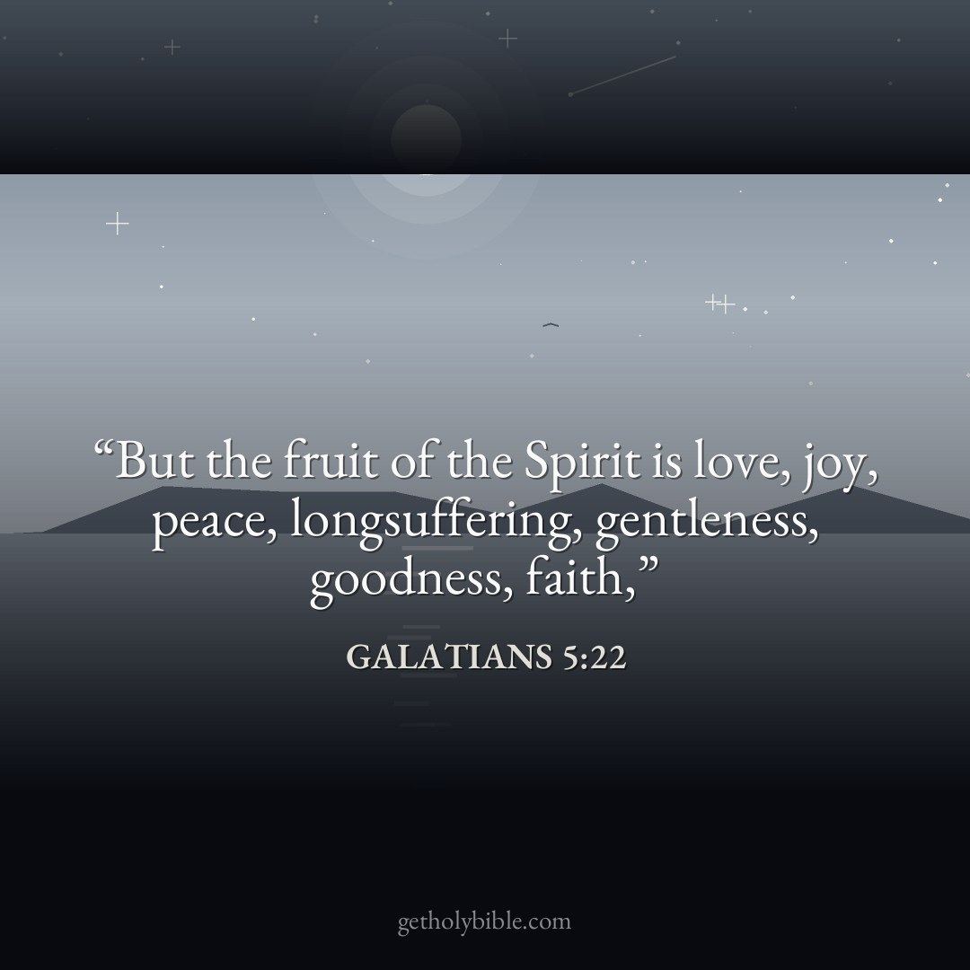 Verse of the Day — Galatians 5:22
