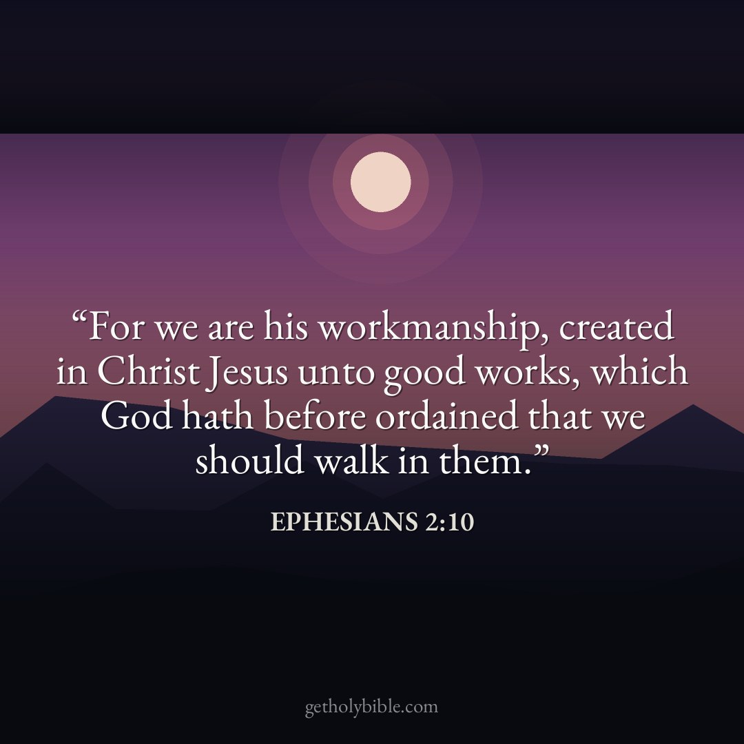 Verse of the Day — Ephesians 2:10