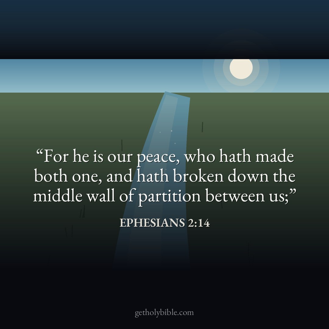 Verse of the Day — Ephesians 2:14