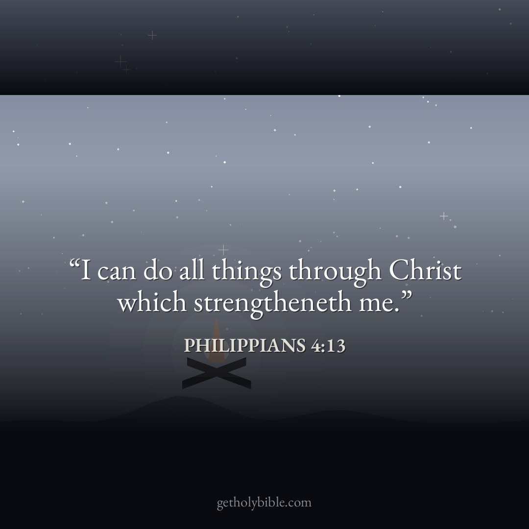 Verse of the Day — Philippians 4:13