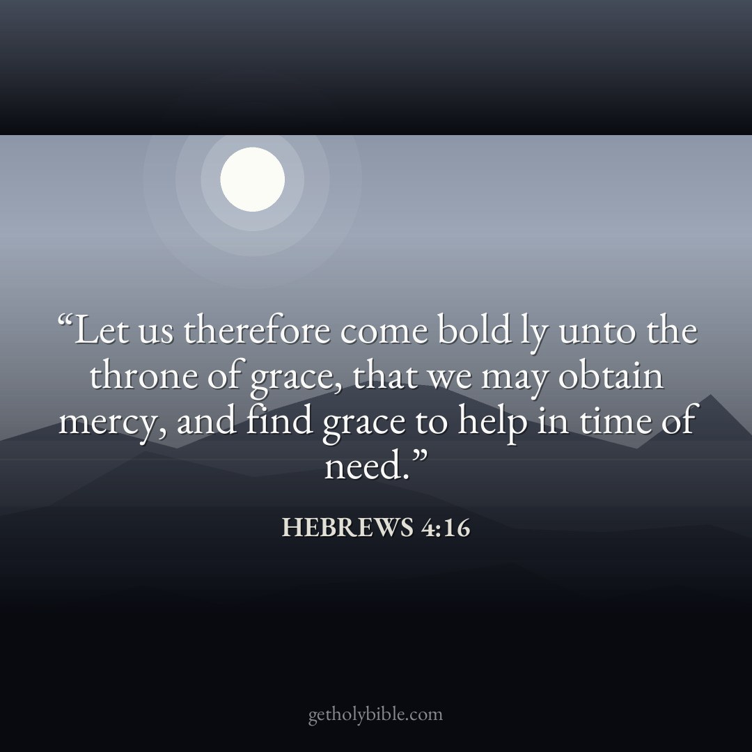 Verse of the Day — Hebrews 4:16