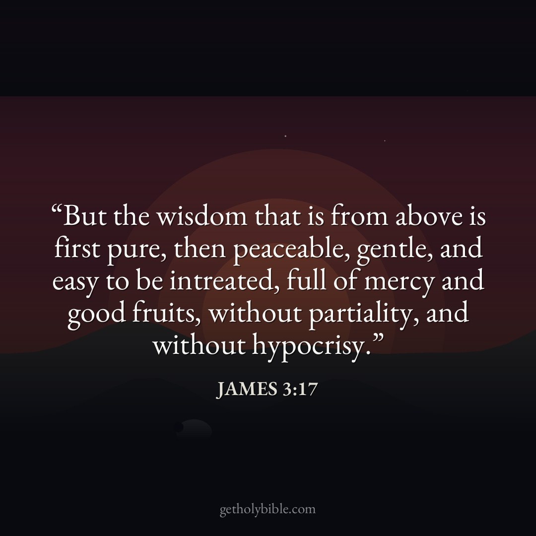 Verse of the Day — James 3:17