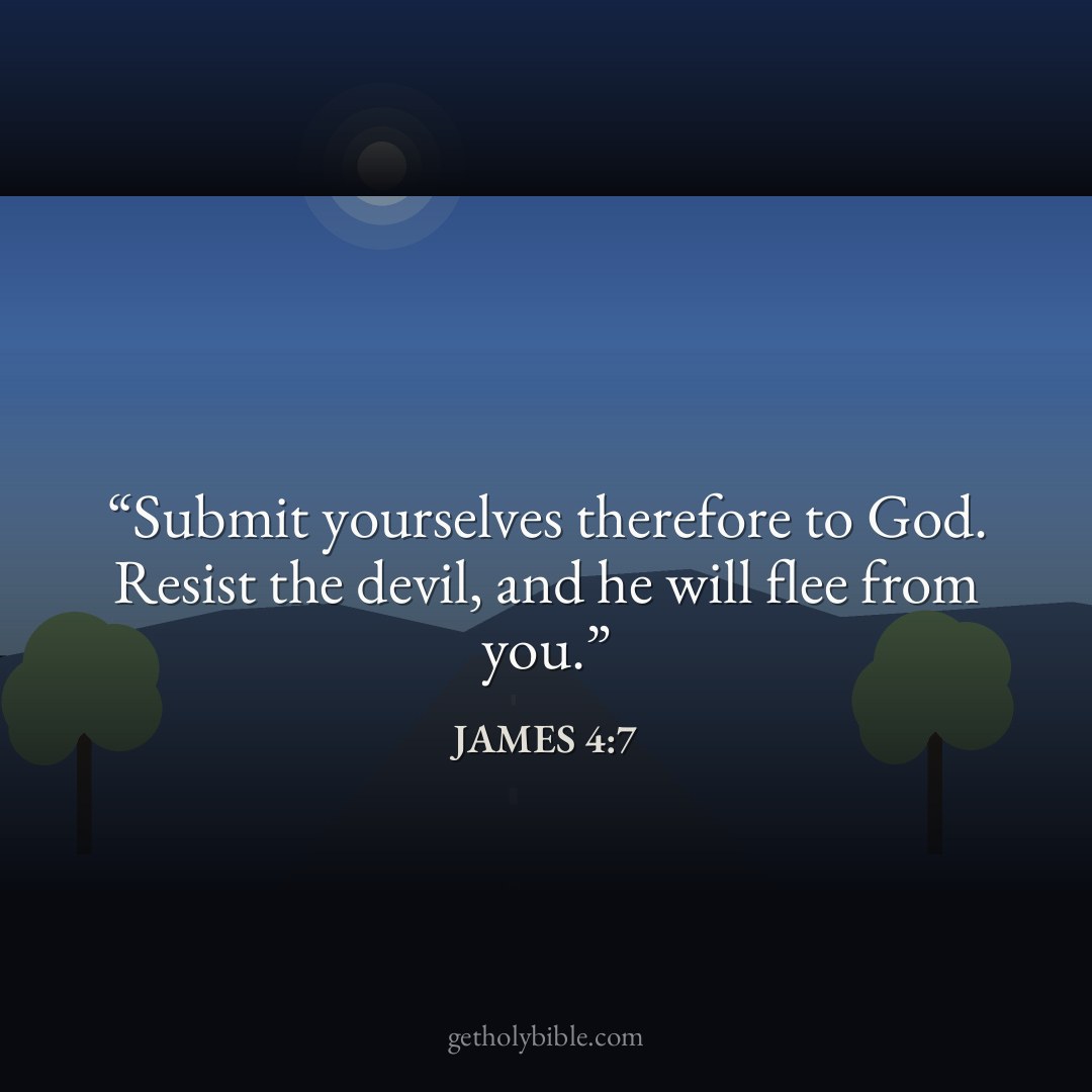 Verse of the Day — James 4:7