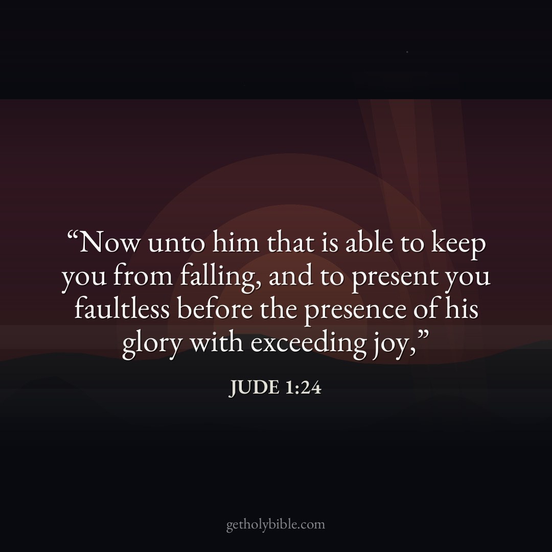 Verse of the Day — Jude 1:24