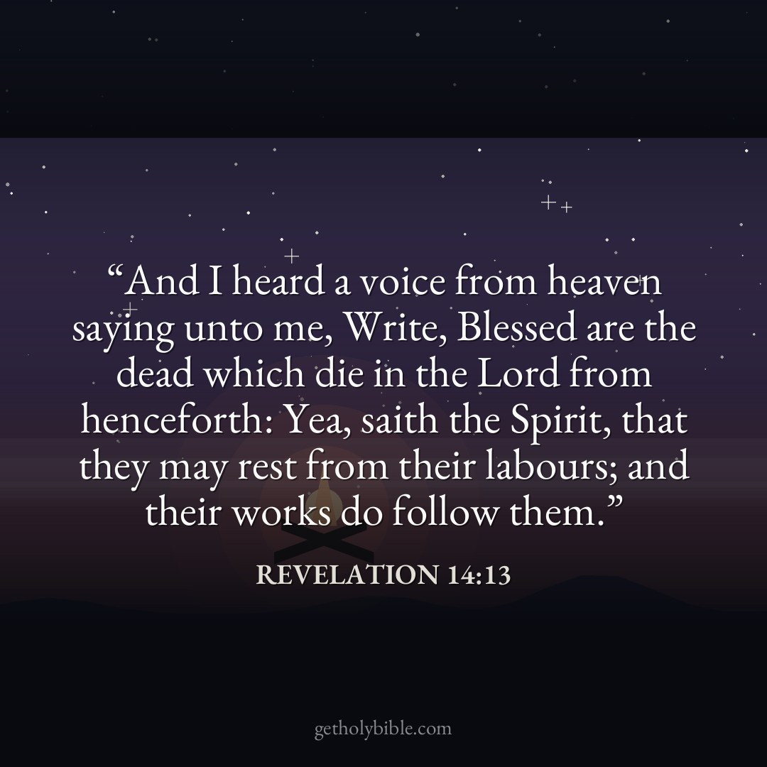 Verse of the Day — Revelation 14:13