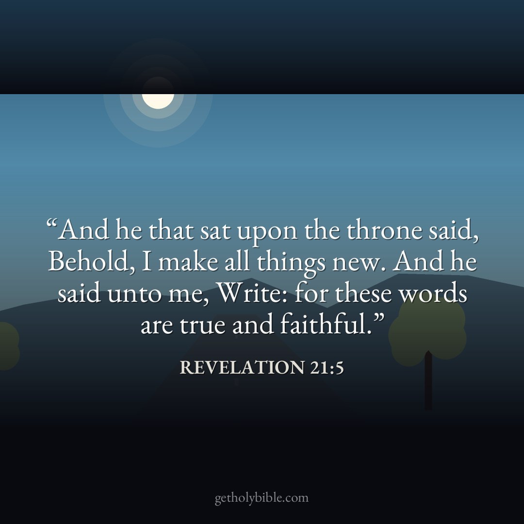 Verse of the Day — Revelation 21:5