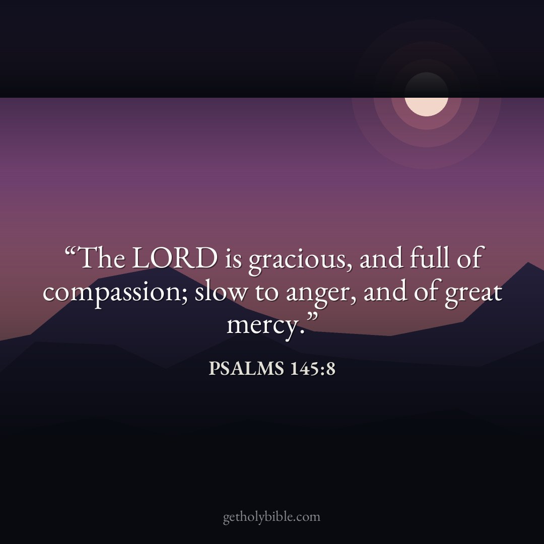 Verse of the Day — Psalms 145:8
