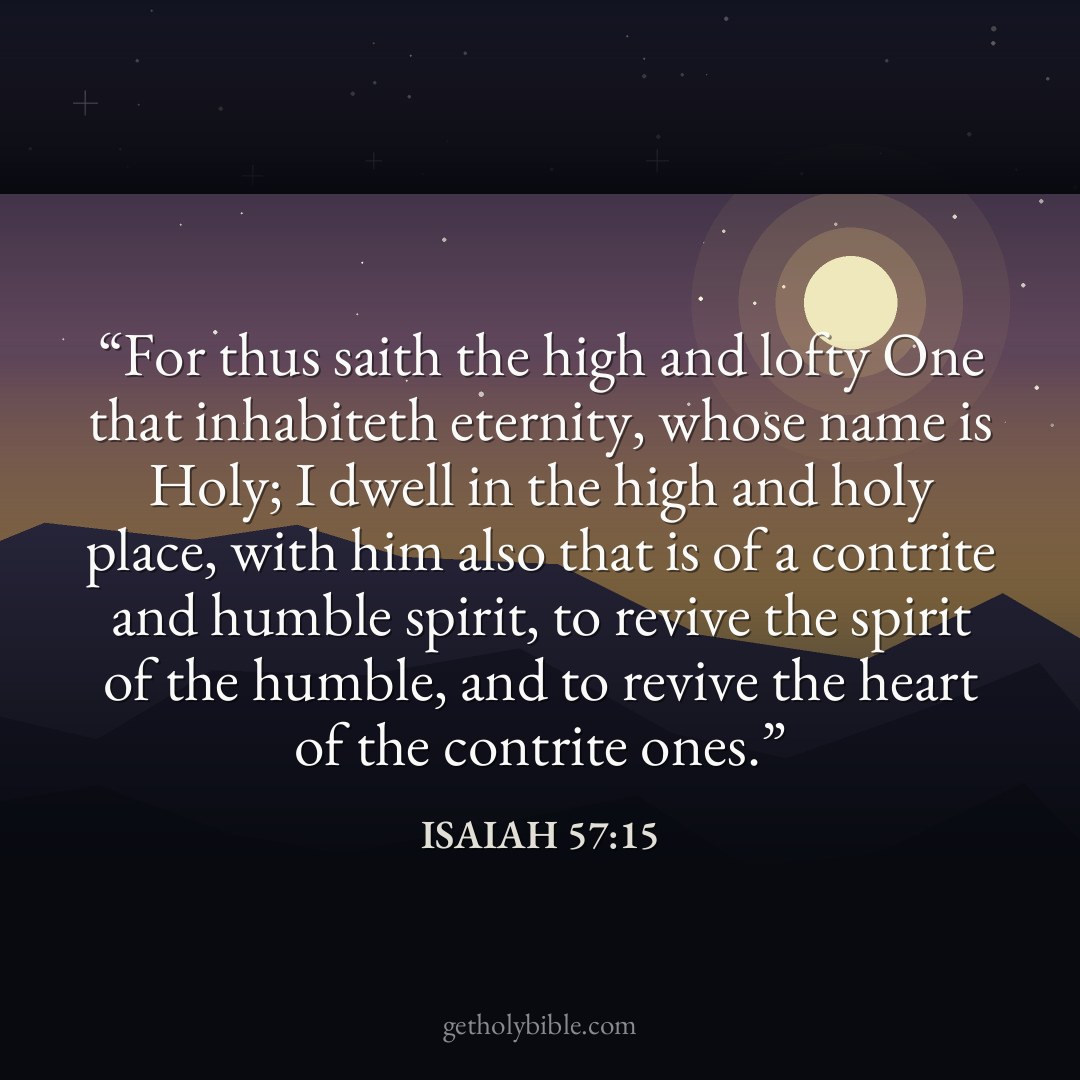 Verse of the Day — Isaiah 57:15