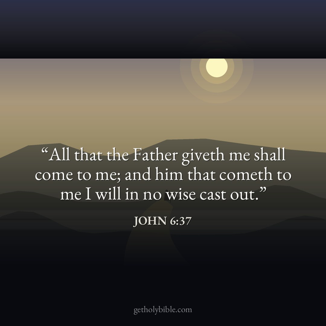 Verse of the Day — John 6:37