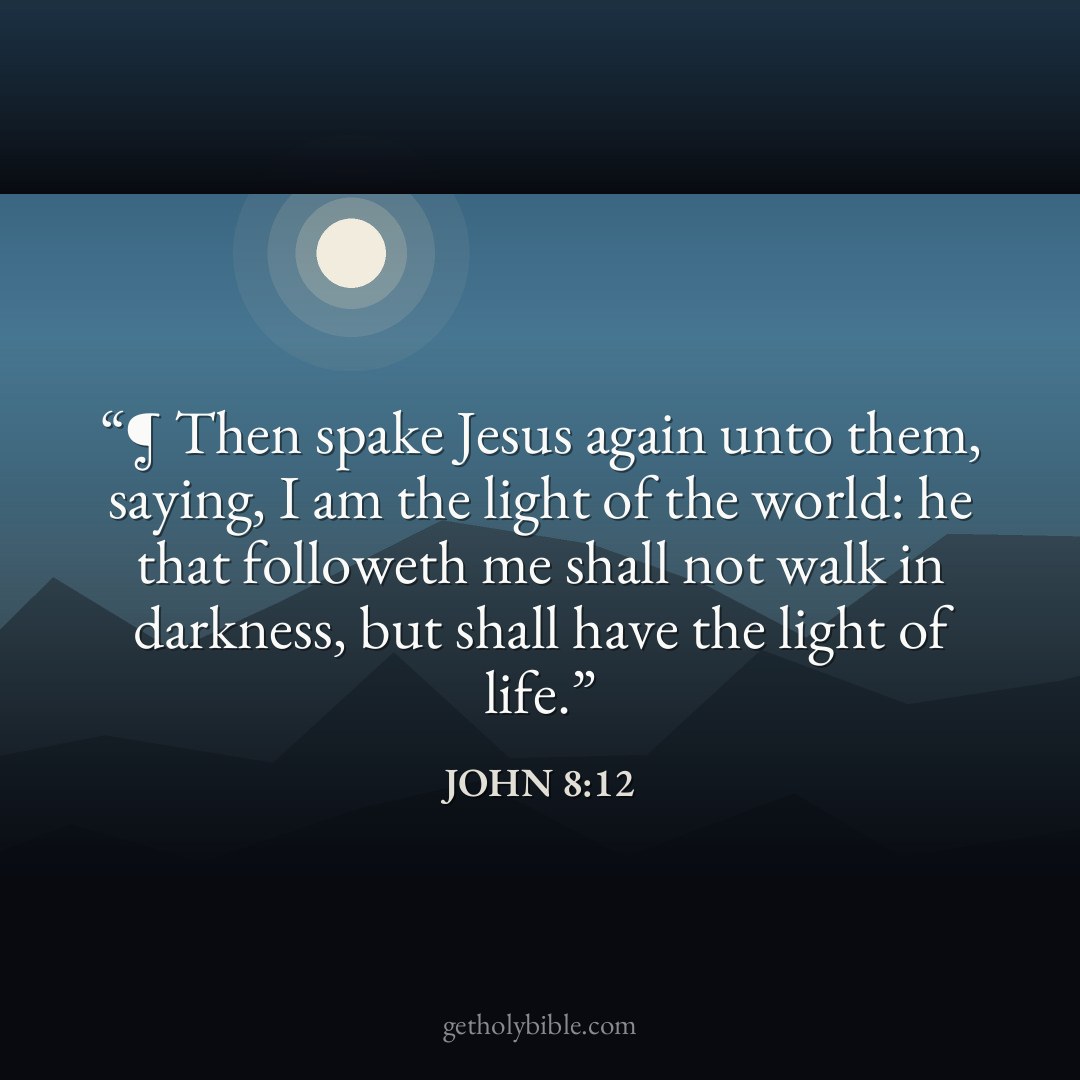 Verse of the Day — John 8:12