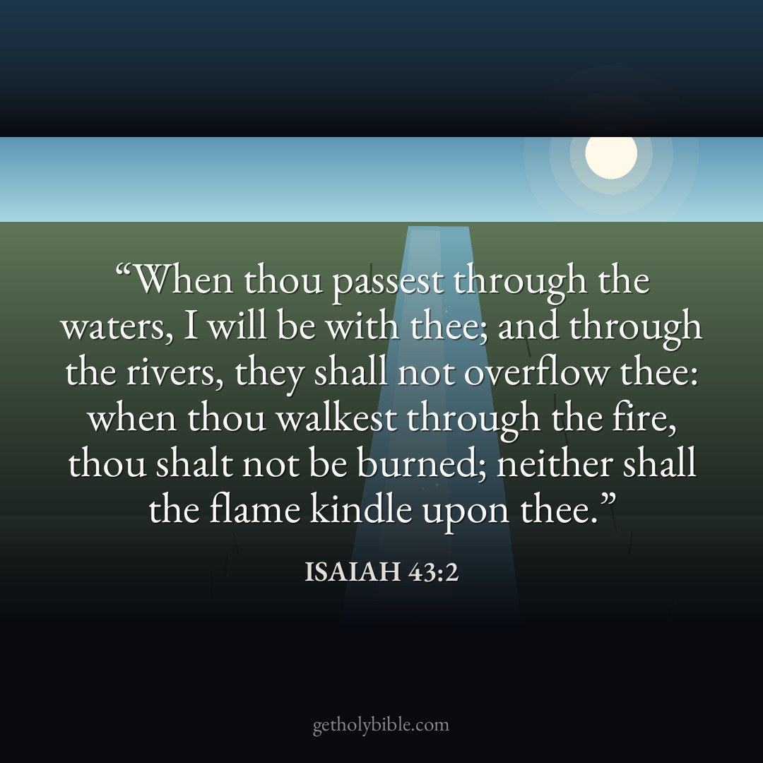 Verse of the Day — Isaiah 43:2