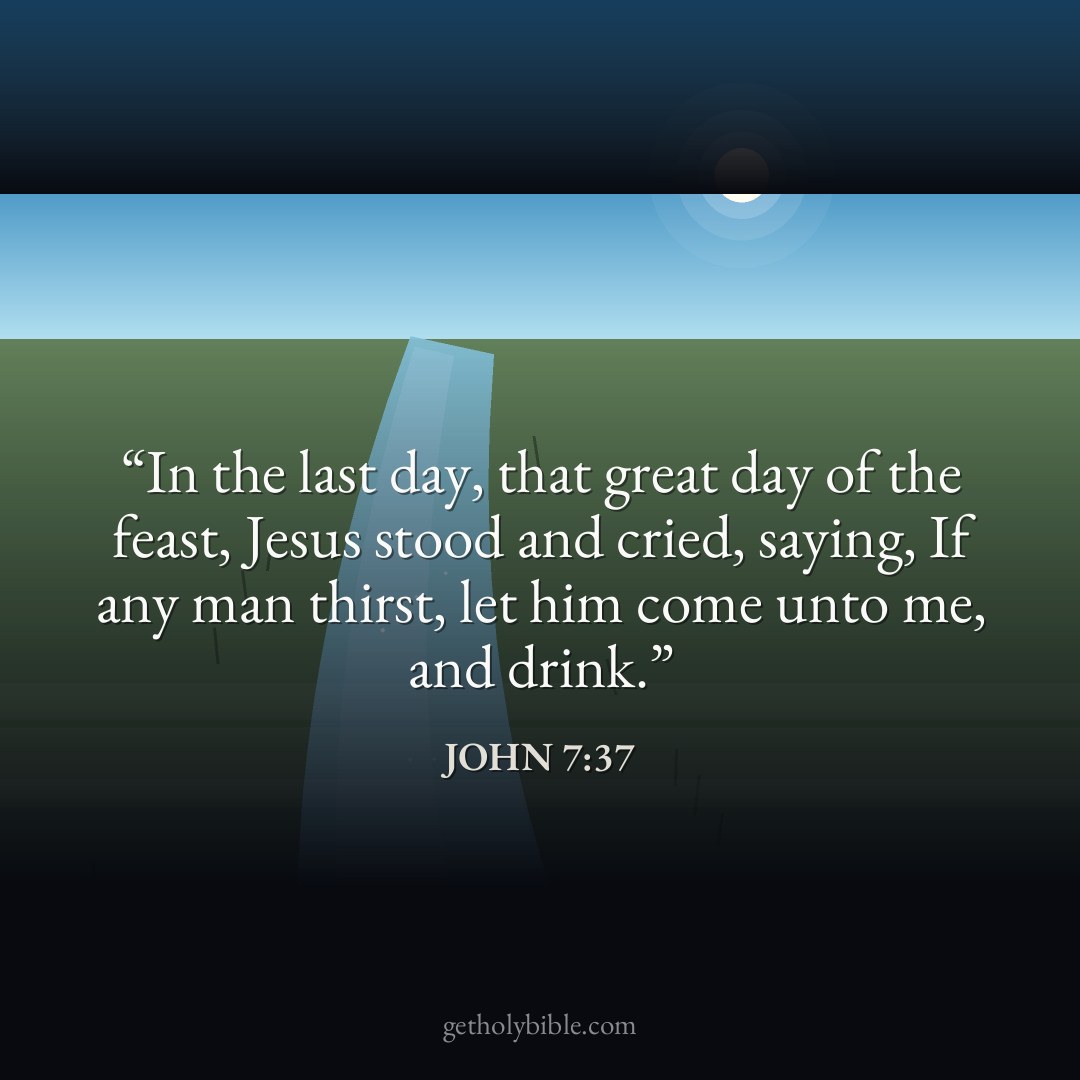 Verse of the Day — John 7:37