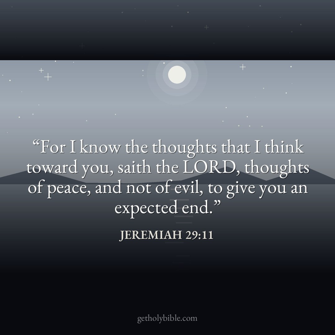 Verse of the Day — Jeremiah 29:11