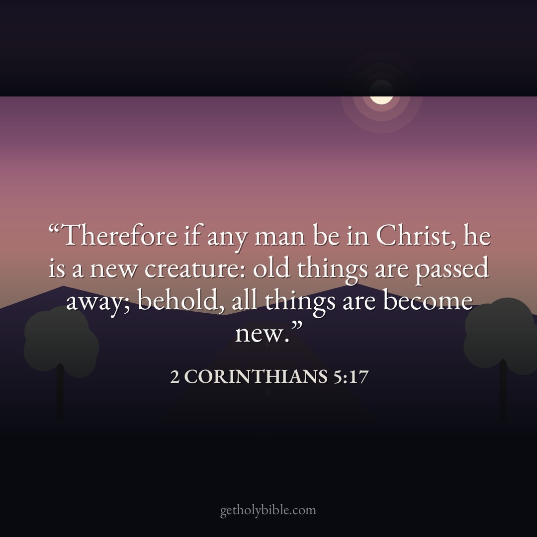 Verse of the Day — 2 Corinthians 5:17