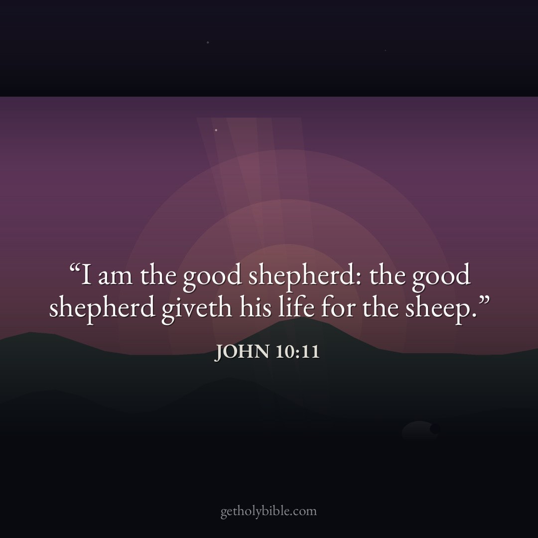 Verse of the Day — John 10:11