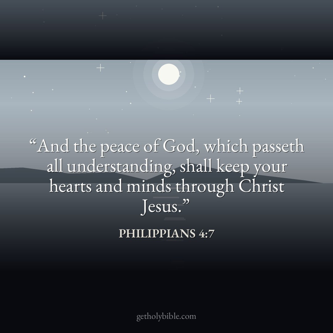 Verse of the Day — Philippians 4:7