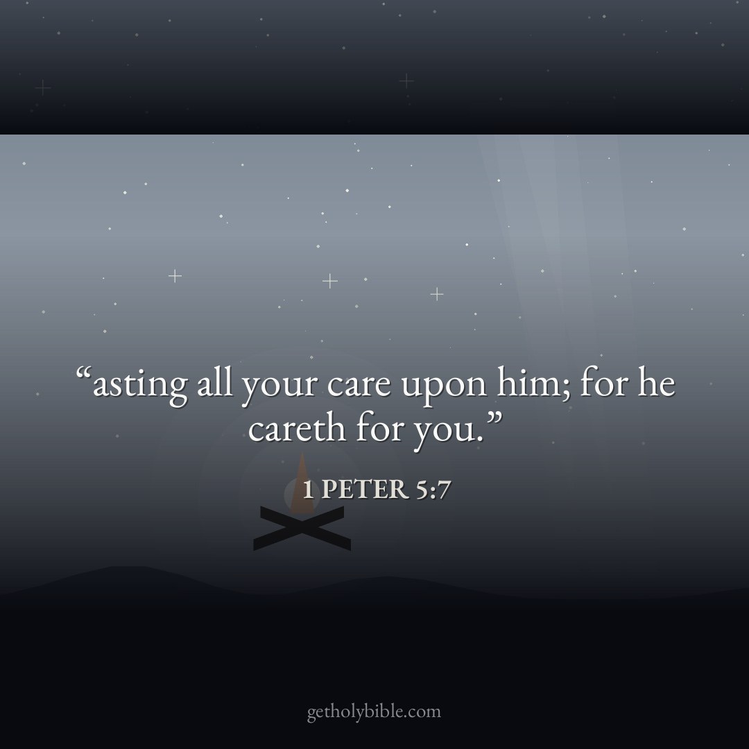 Verse of the Day — 1 Peter 5:7