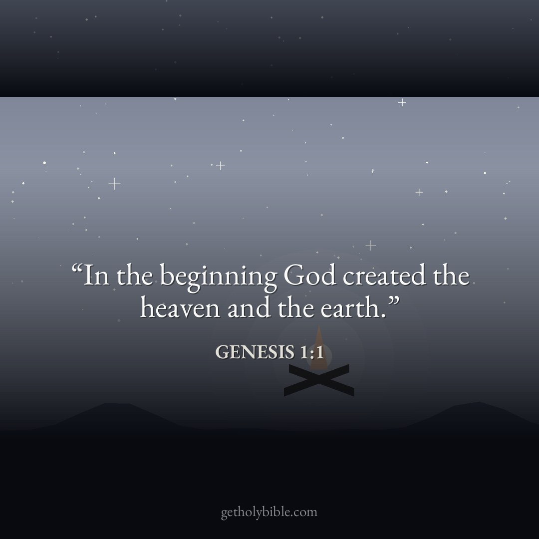 Verse of the Day — Genesis 1:1