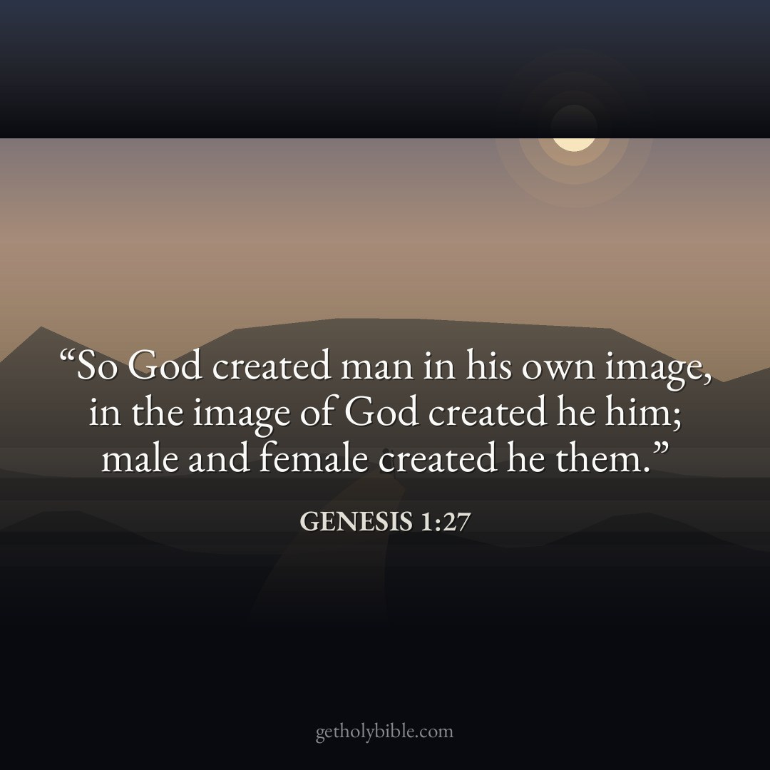Verse of the Day — Genesis 1:27