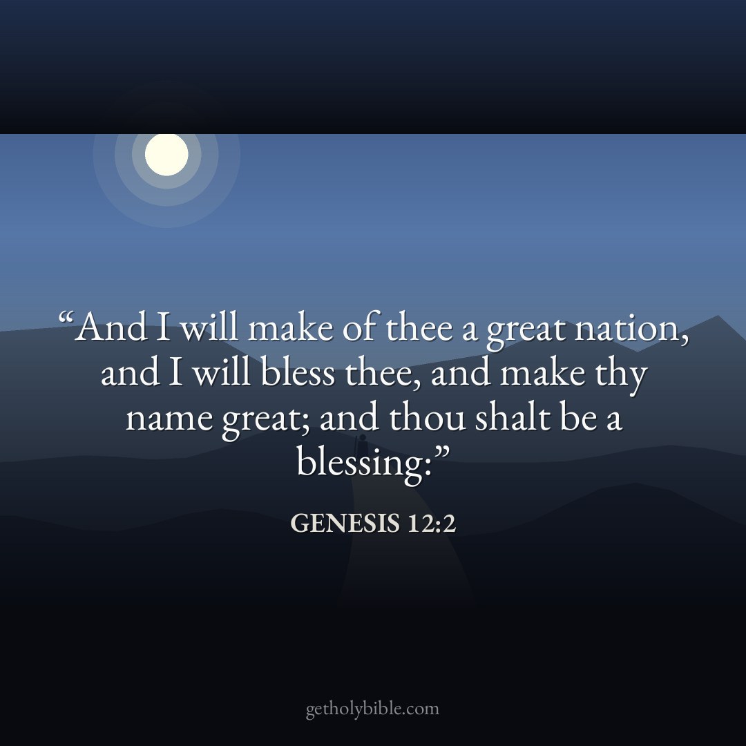 Verse of the Day — Genesis 12:2