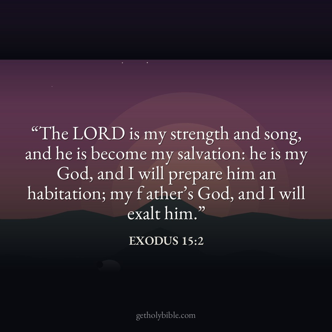 Verse of the Day — Exodus 15:2