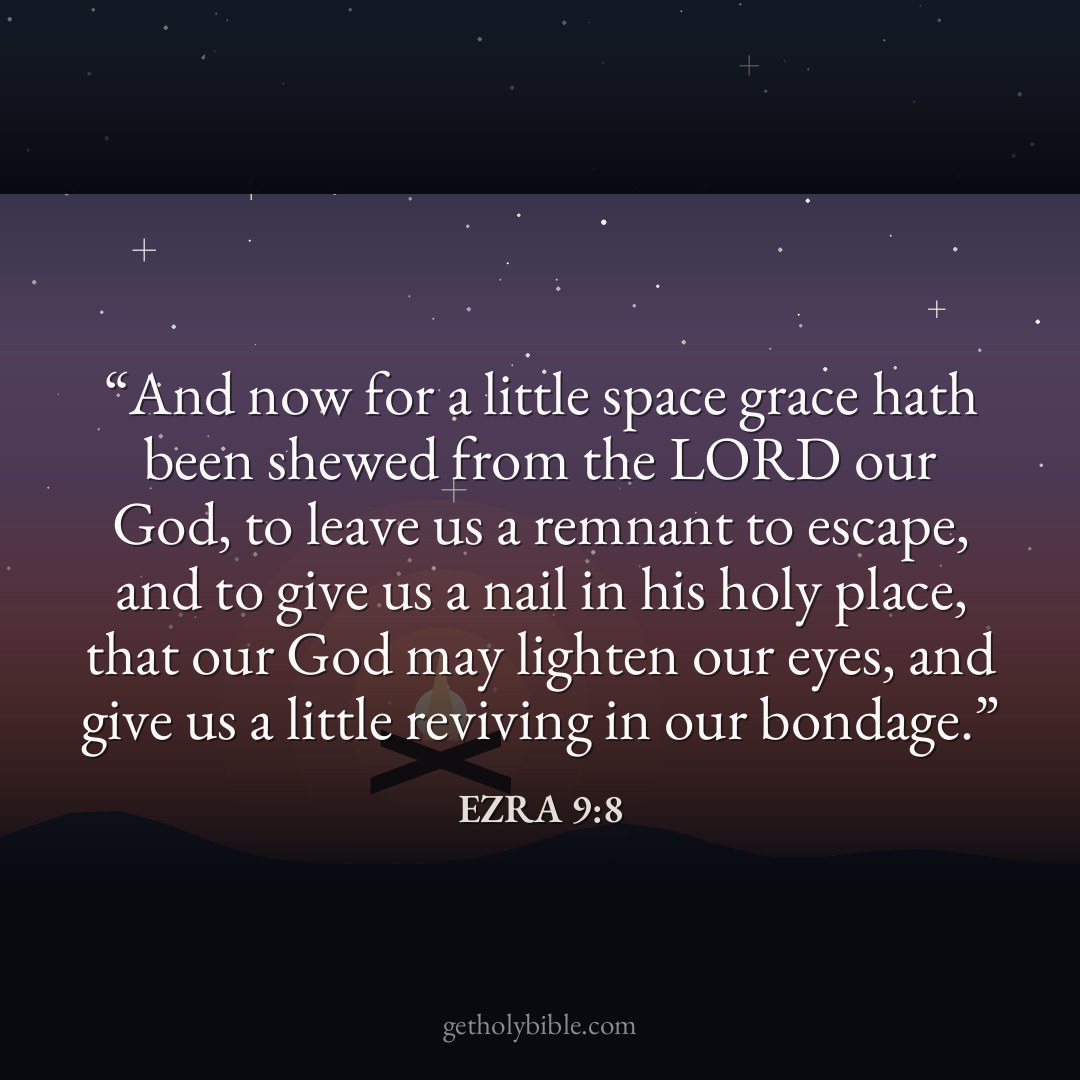 Verse of the Day — Ezra 9:8