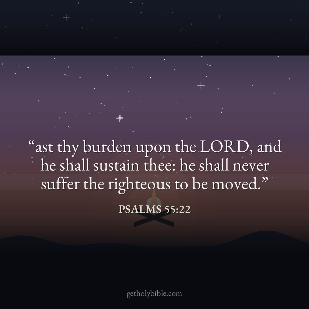 Verse of the Day — Psalms 55:22