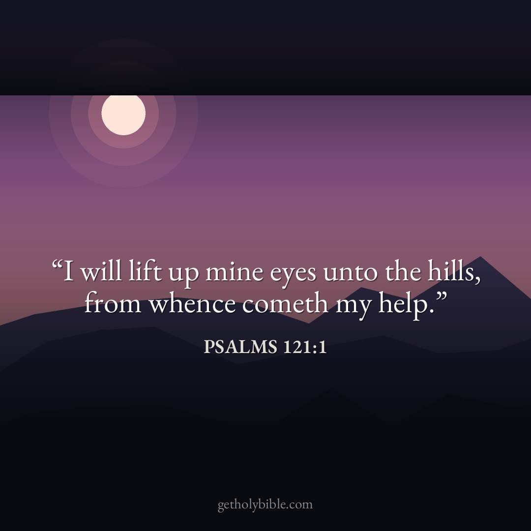 Verse of the Day — Psalms 121:1