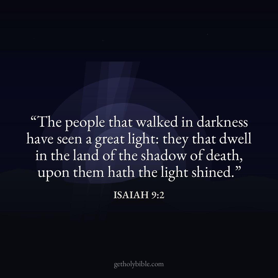 Verse of the Day — Isaiah 9:2