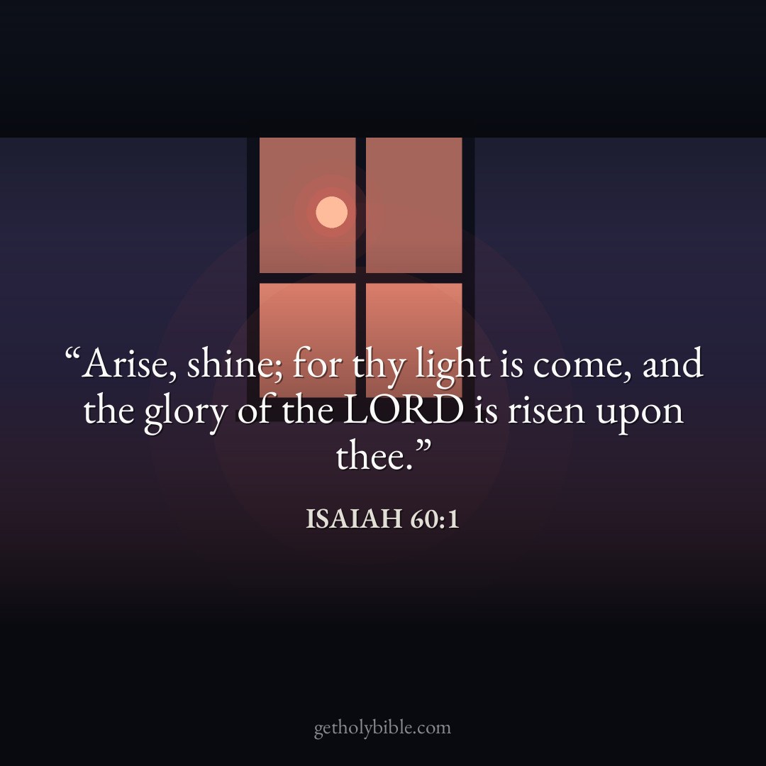 Verse of the Day — Isaiah 60:1